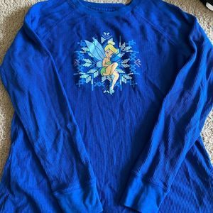 Tinkerbell Waffle Knit Long Sleeve Shirt